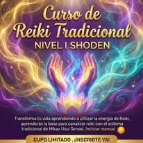 Curso de Reiki Tradicional Nivel I Shoden